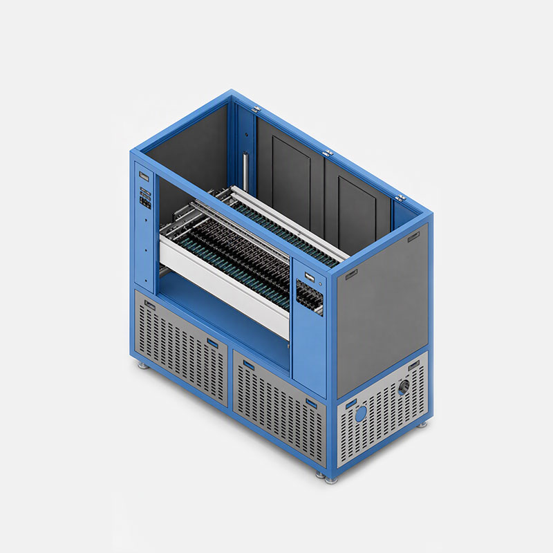Horizontal Hot‑Press Battery Formation Machine